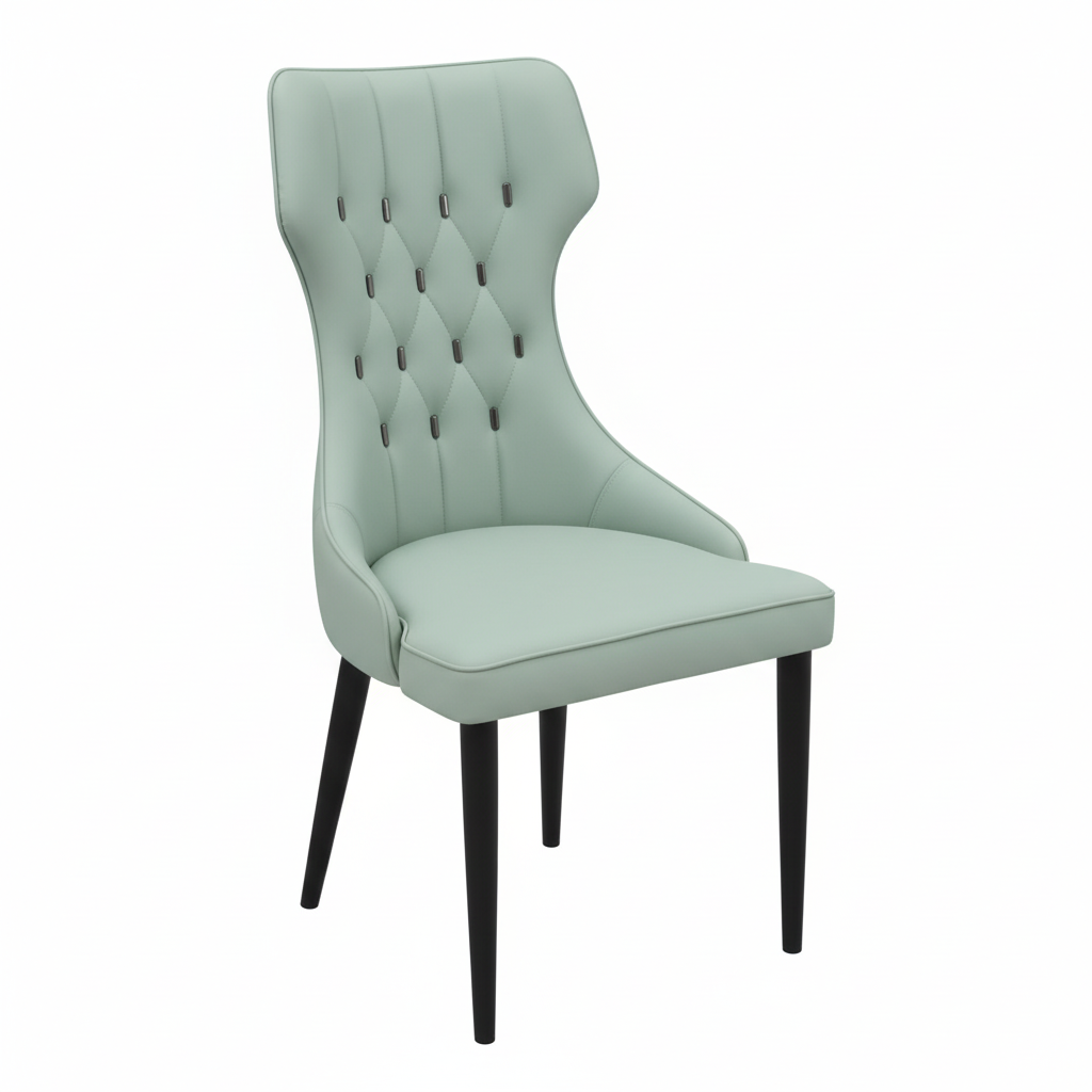 Elegant Comfy Faux Leather Chairs