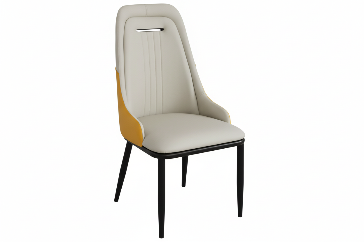 Chair front view - black legs