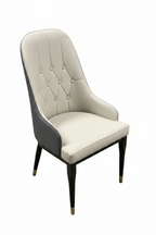 Cloe - Premium Tufted PU Leather Dining Chair