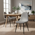 BK - Soft Velvet Dining Chair